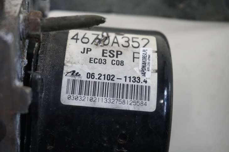 MITSUBISHI LANCER VIII POMPA HAMULCOWA ABS 4670A352 1.8B - obrazek 2