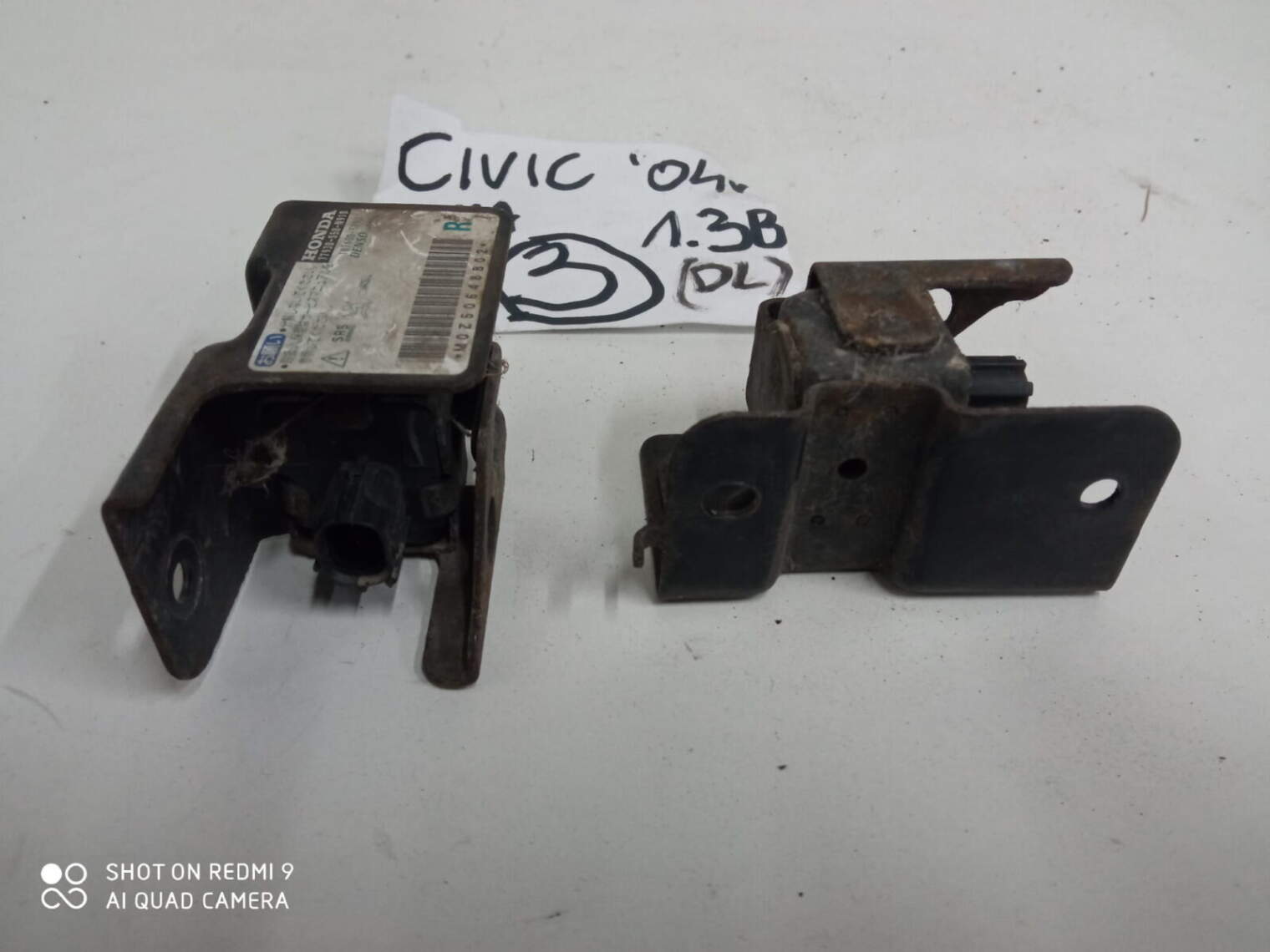 Honda CIVIc VII 1.3 Ima Sedan Czujnik Uderzeniowy Prawy Lewy 77940-S5b-N910 77930-S5b-N910 - obrazek 2