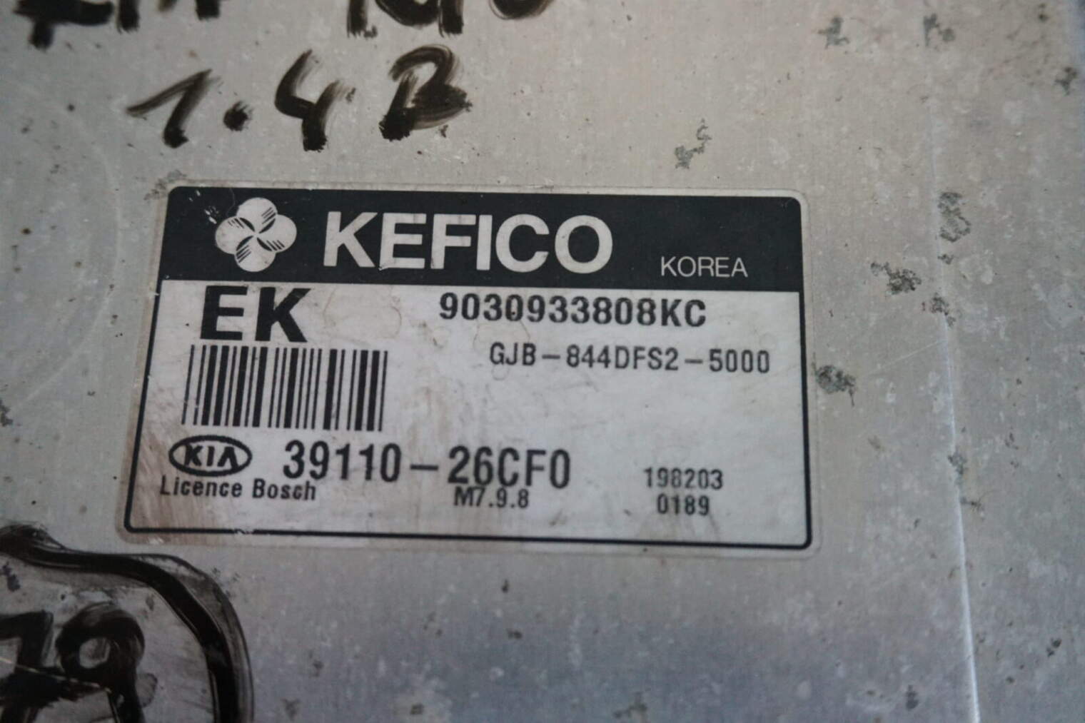 Kia Rio Sterownik Silnika 39110-26cf0 Nr.179 - obrazek 2