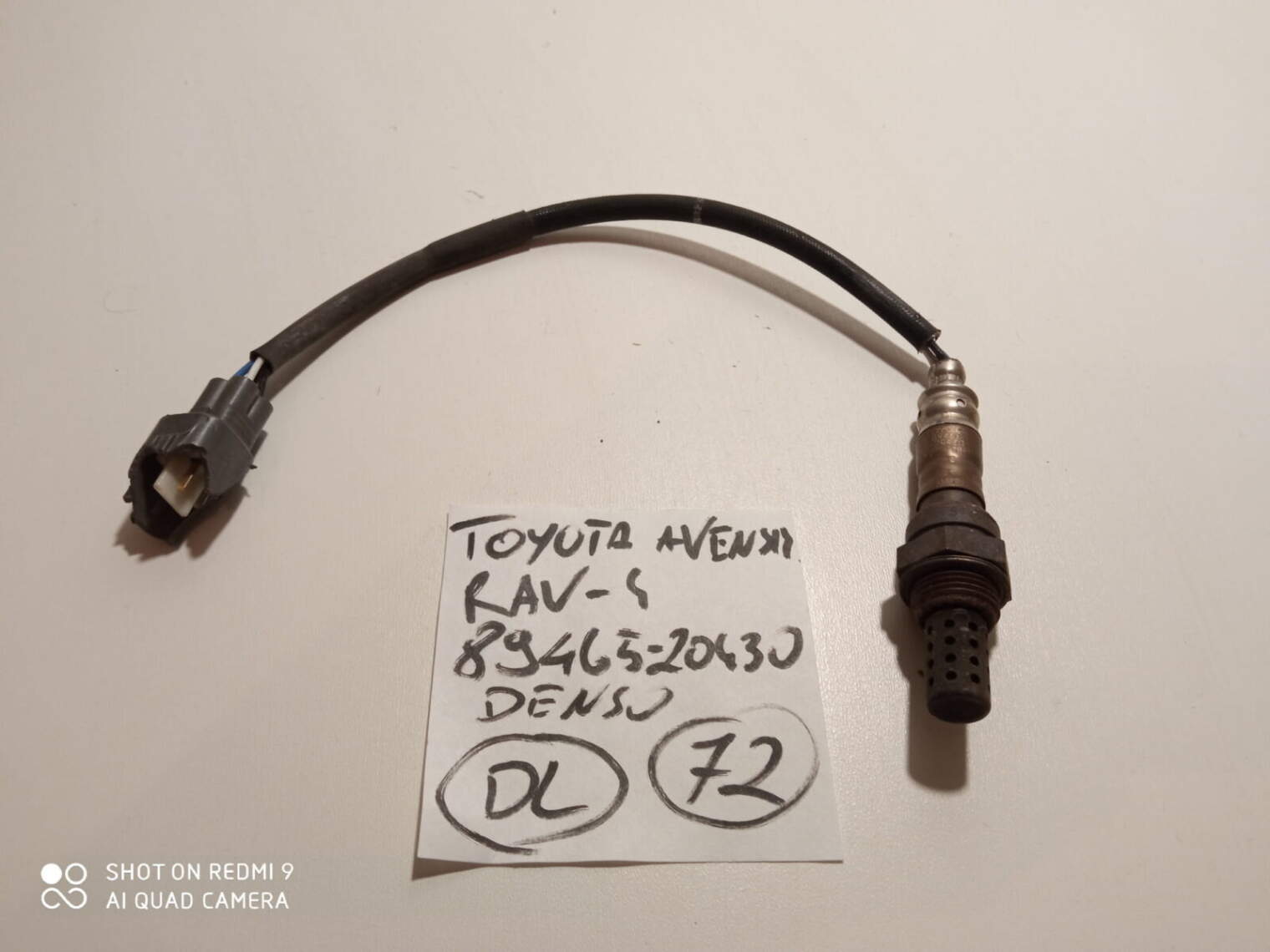 Toyota Avensis Rav-4 Sonda Lambda Denso 89465-20430