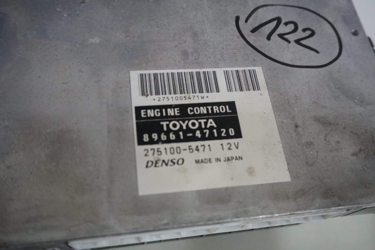 Toyota Prius II Sterownik Silnika 89661-47120 Nr.122