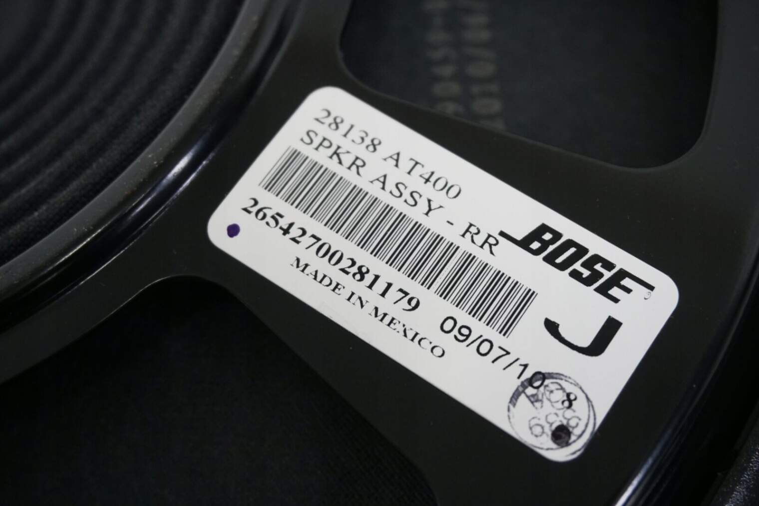Infiniti M30 M35 M37 M50 Głośniki Bose Subwoofer 28156JM20A 28157JL00A 28138AT400 28148JK200 281531MA0A - obrazek 4