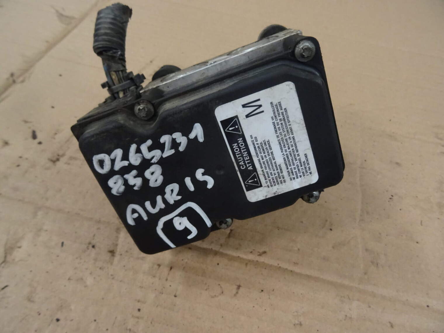 Toyota Auris I Sterownik Abs 0265231858