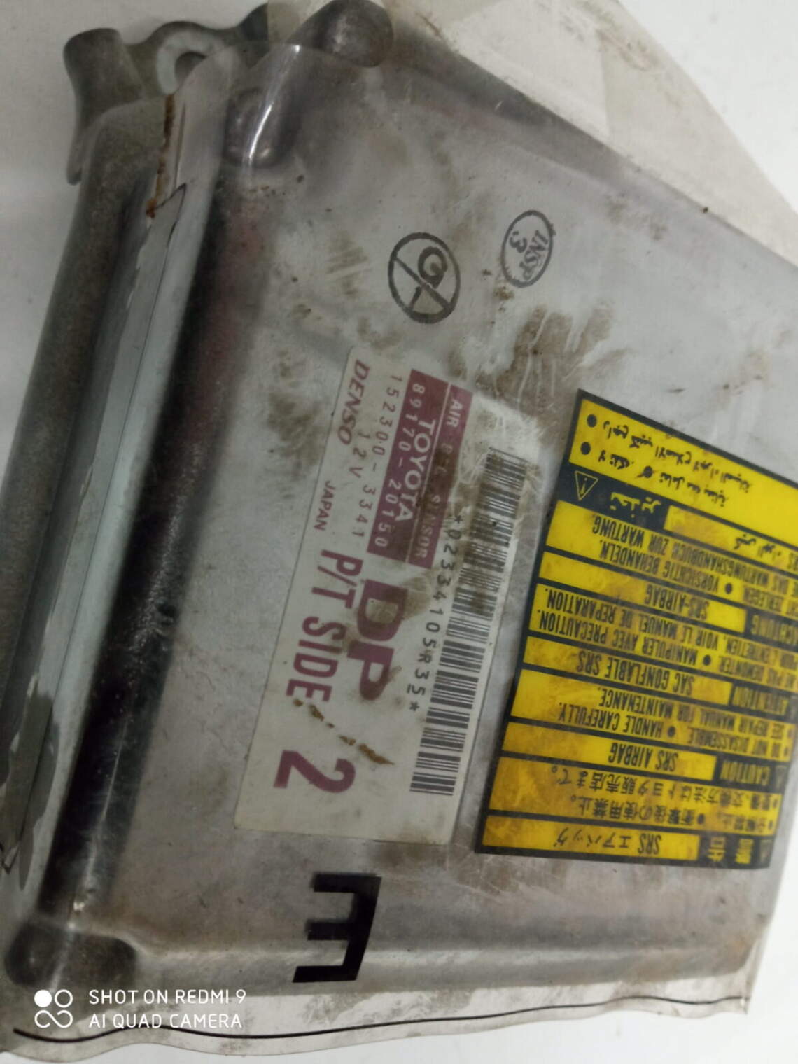 Toyota Celica VII 7 Moduł Sensor Sterownik Airbag 89170-20150 - obrazek 3