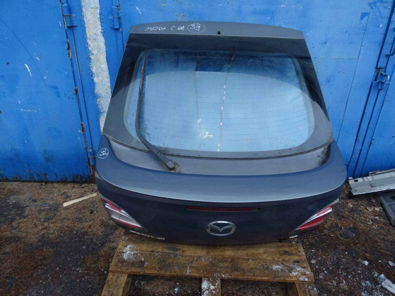 Mazda 6 Gh Hatchback Klapa Bagażnika Szyba Nr39