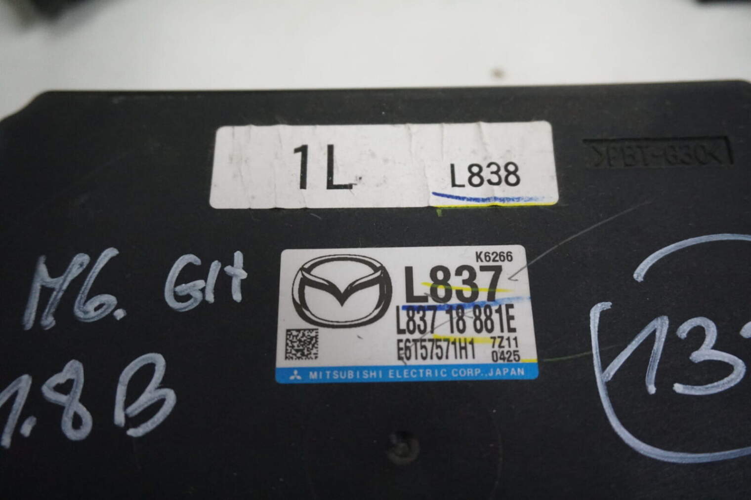 Mazda 6 Gh Sterownik Silnika L83718881e - obrazek 2
