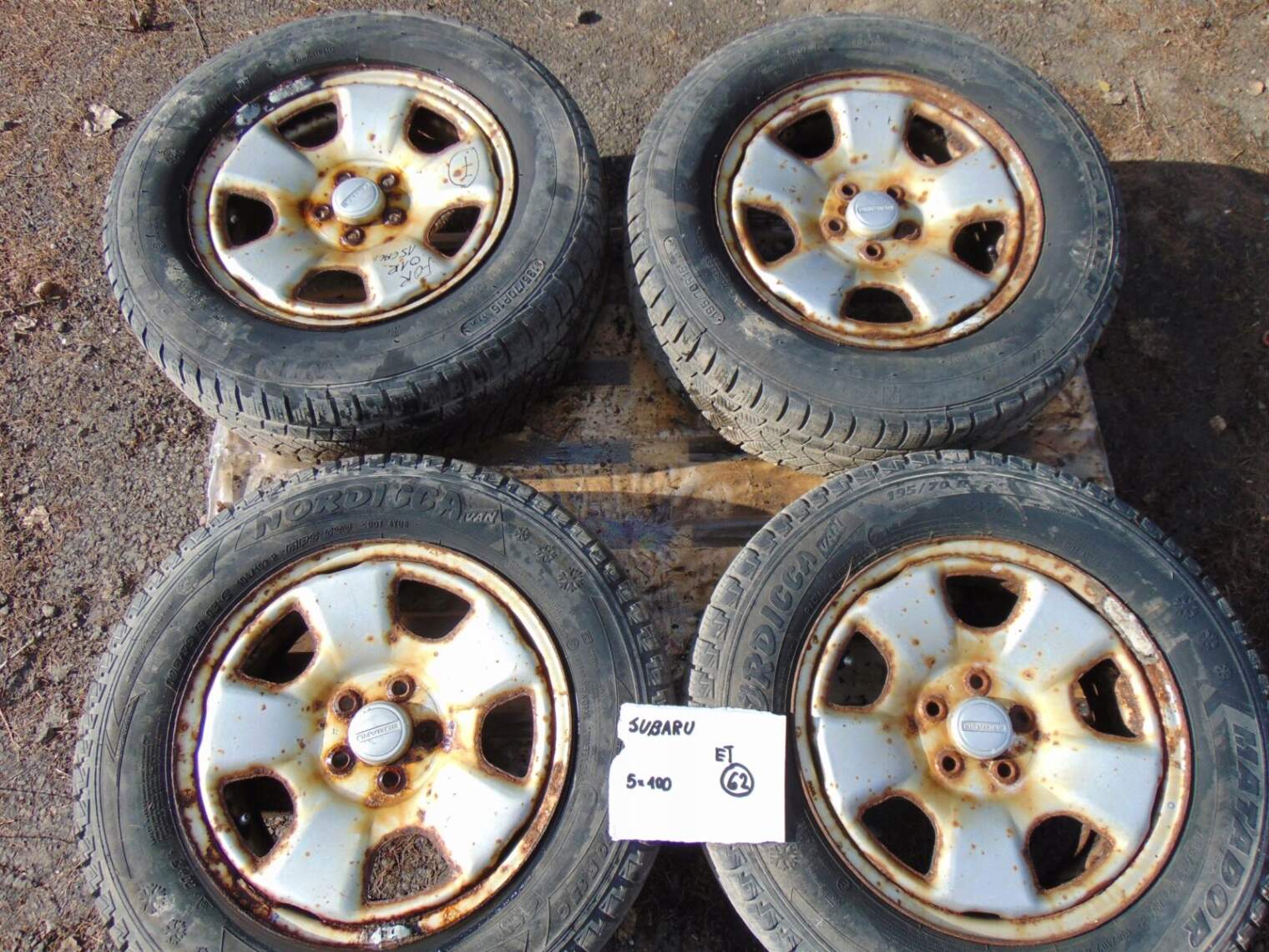 Subaru Forester Sf Sg II Felgi 5x100 205/70r15 62