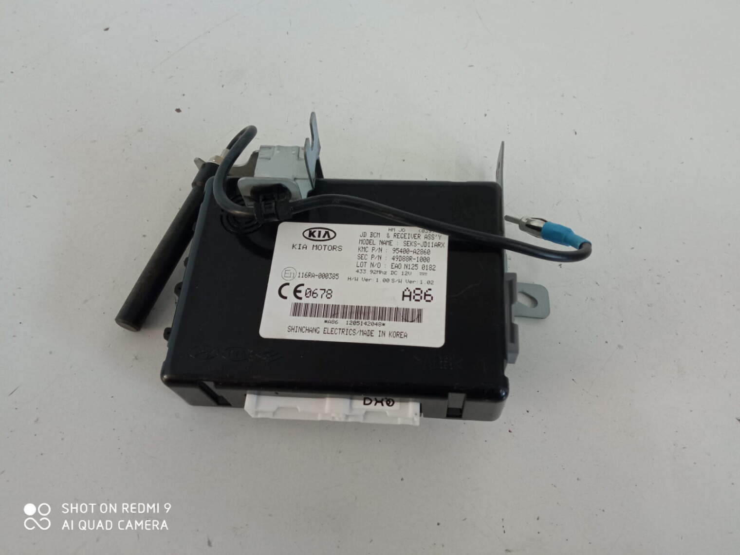 Kia Ceed Jd II Moduł Bcm 95400-A2860