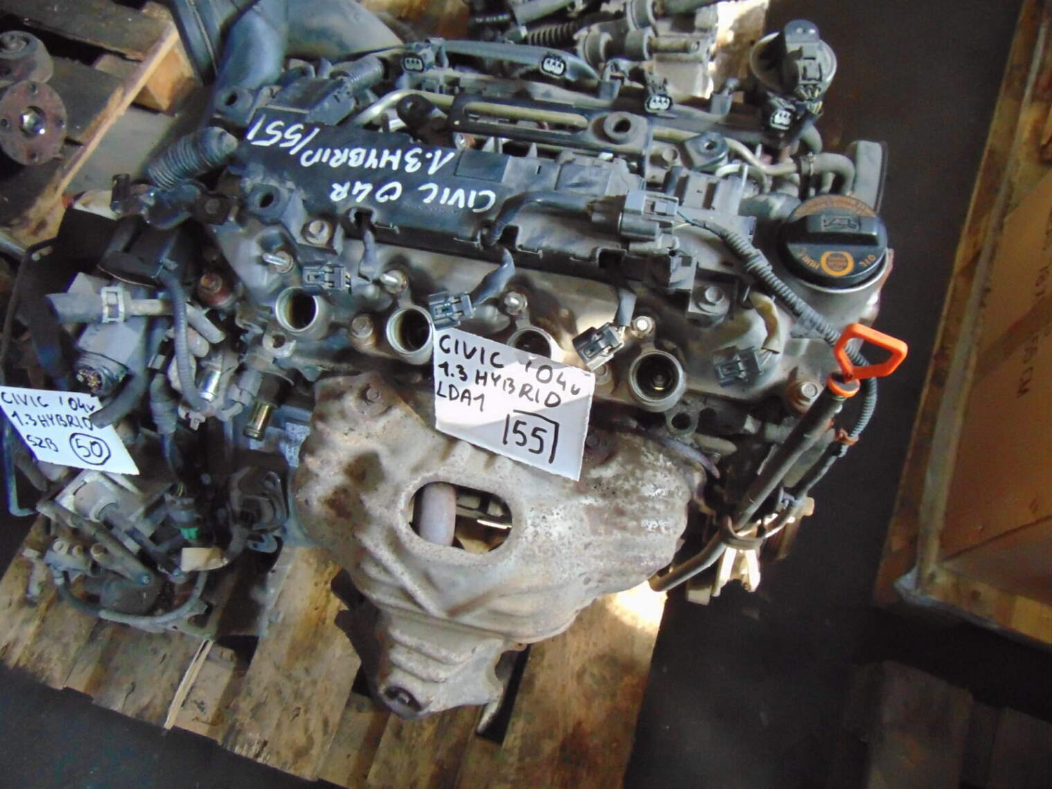 Honda CIVIc VII Silnik 1.3b Ima Lda1 Nr.55