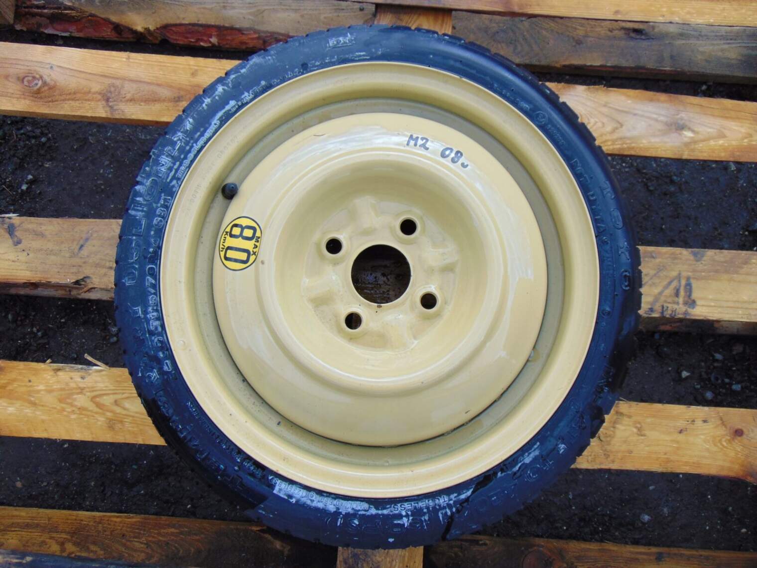 Mazda 2 Felga Koło Dojazdowe 4x114.3 T115/70d14