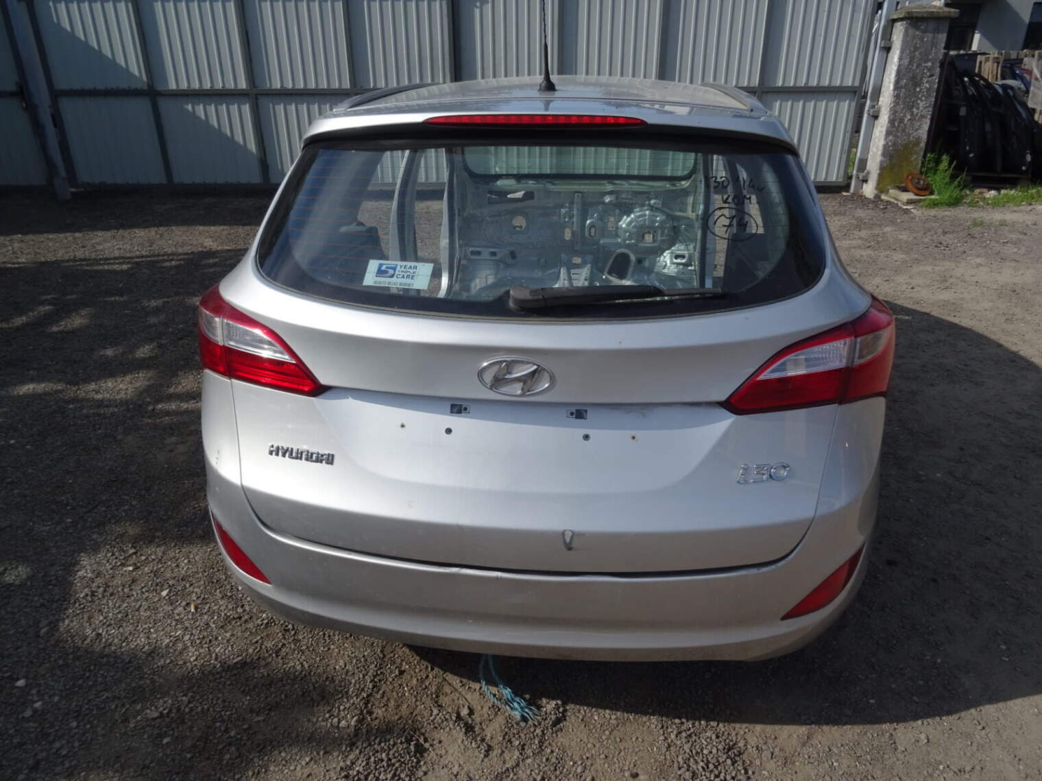 Hyundai I30 II Kombi Klapa Bagażnika Błotnik Rah