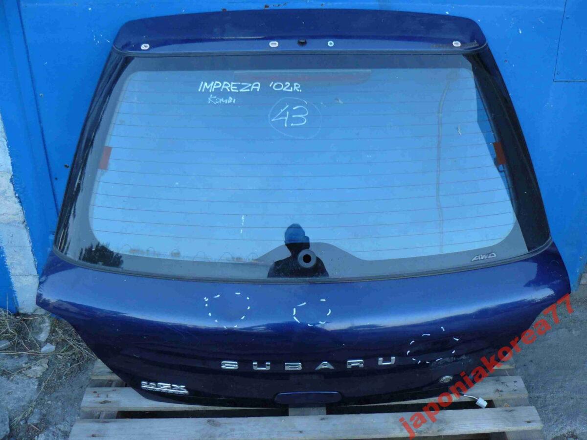Subaru Impreza Kombi 2001 2002r Klapa Szyba Tył