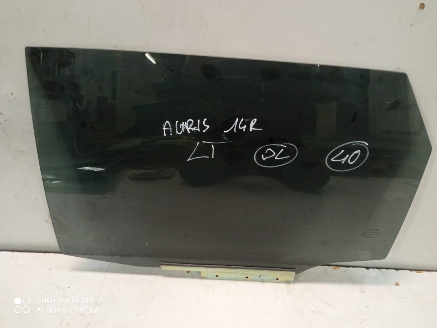 Toyota Auris II 2014r Szyba Boczna Drzwi Lewa Tylna Tył