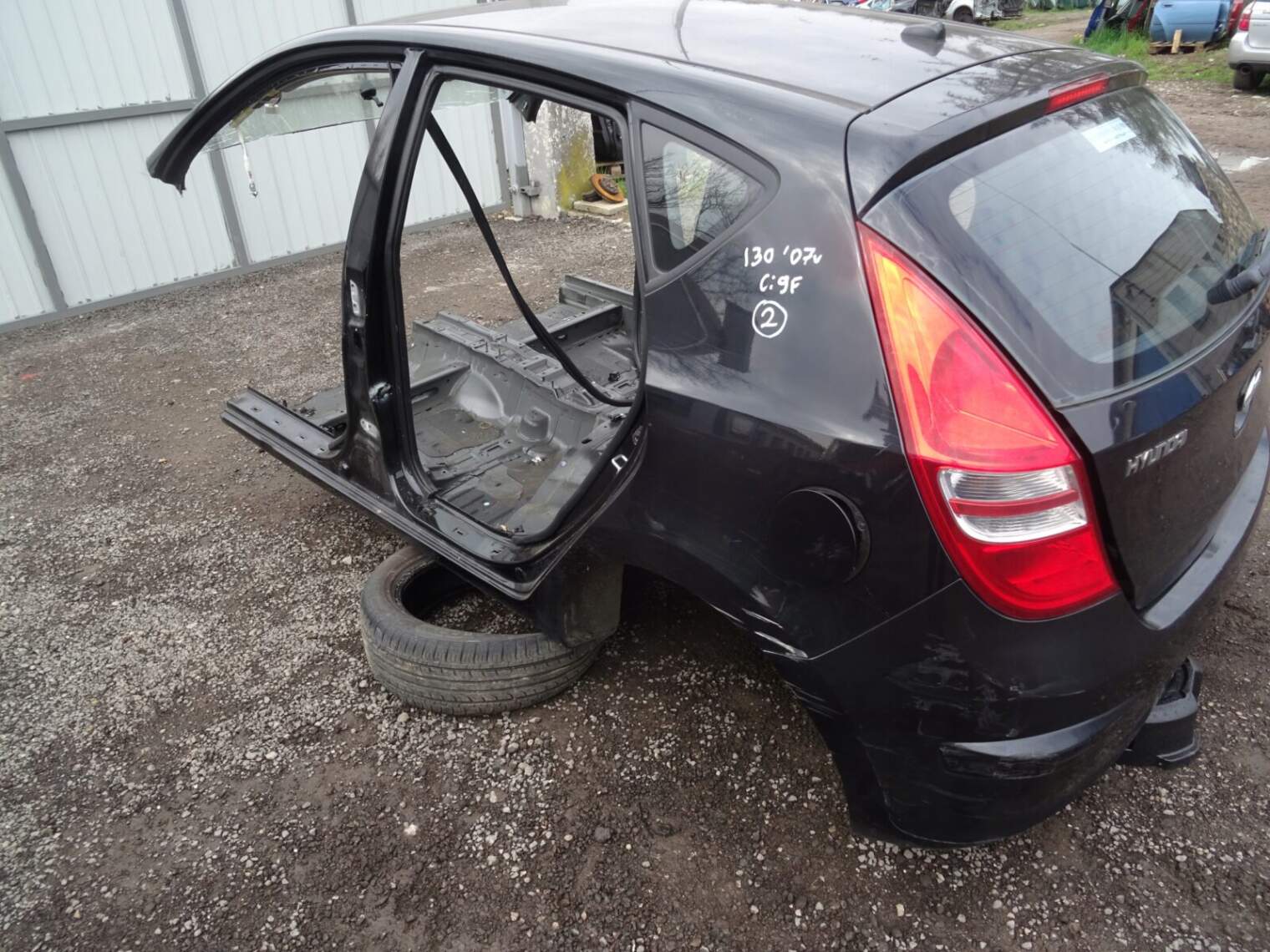 Hyundai I30 I Klapa Błotnik Pas Tylny Hatchback 9f