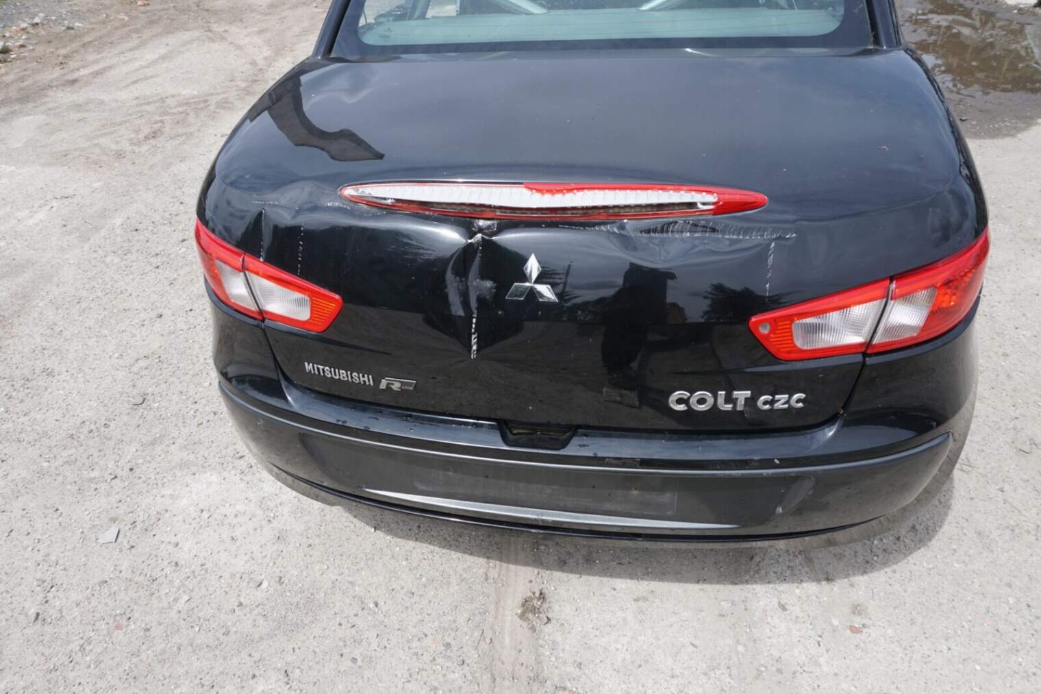 Mitsubishi Colt VI CABRIO Zderzak Błotnik Pas Tylny 02h