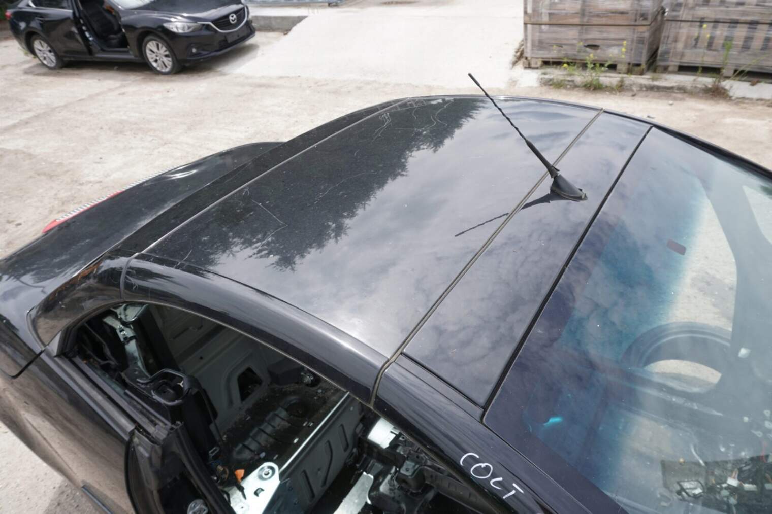 Mitsubishi Colt VI Kabrio Cabrio Dach Szyba 02h