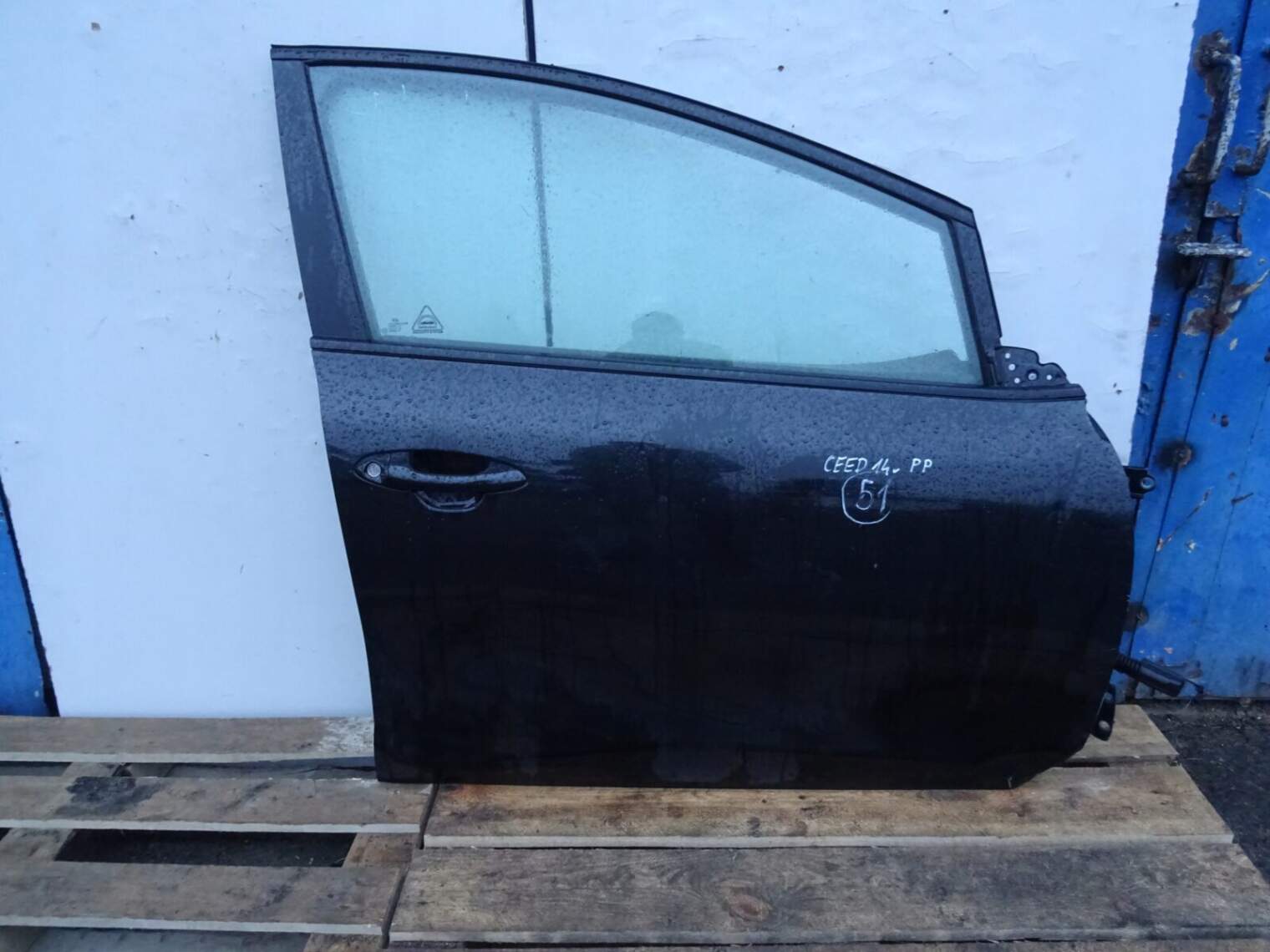 Kia Ceed II Jd Drzwi Prawe Przednie 1k Szyba