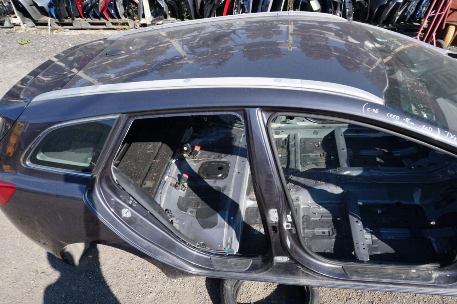 Kia Ceed II Jd Kombi Dach Podsufitka Kołor Be - obrazek 3