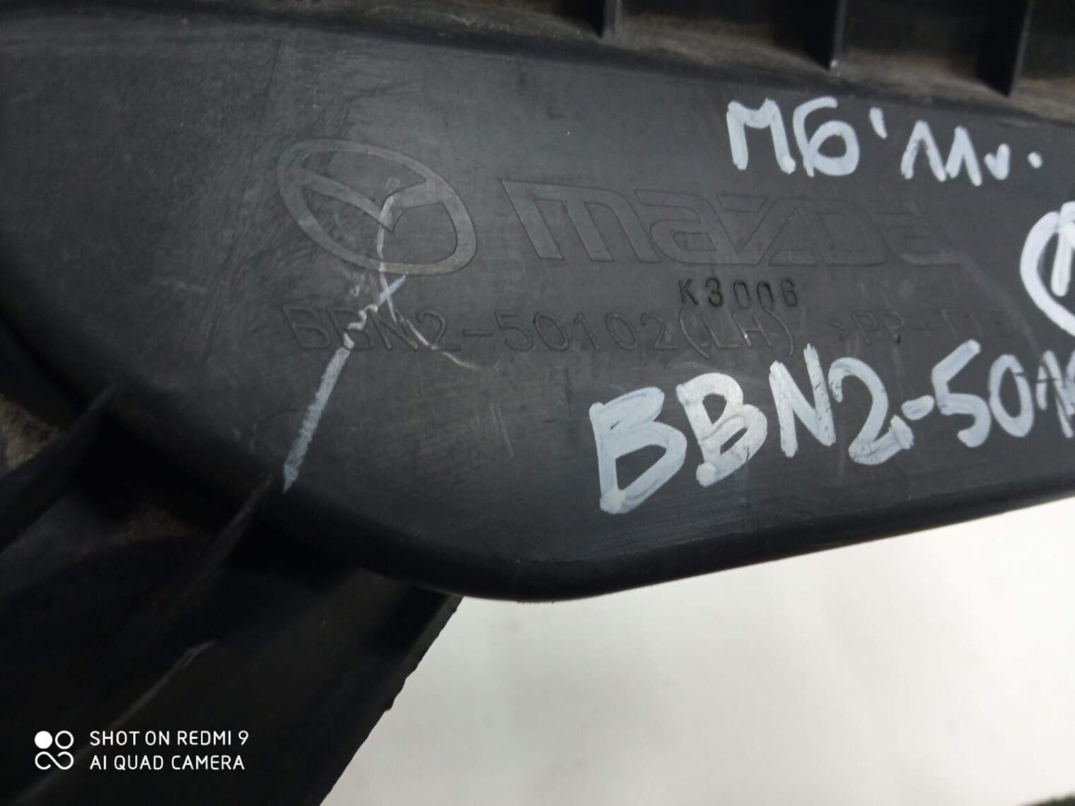 Mazda 3 Bl Zaślepka Zderzaka Przód Lewa Bbn2-50102 - obrazek 4