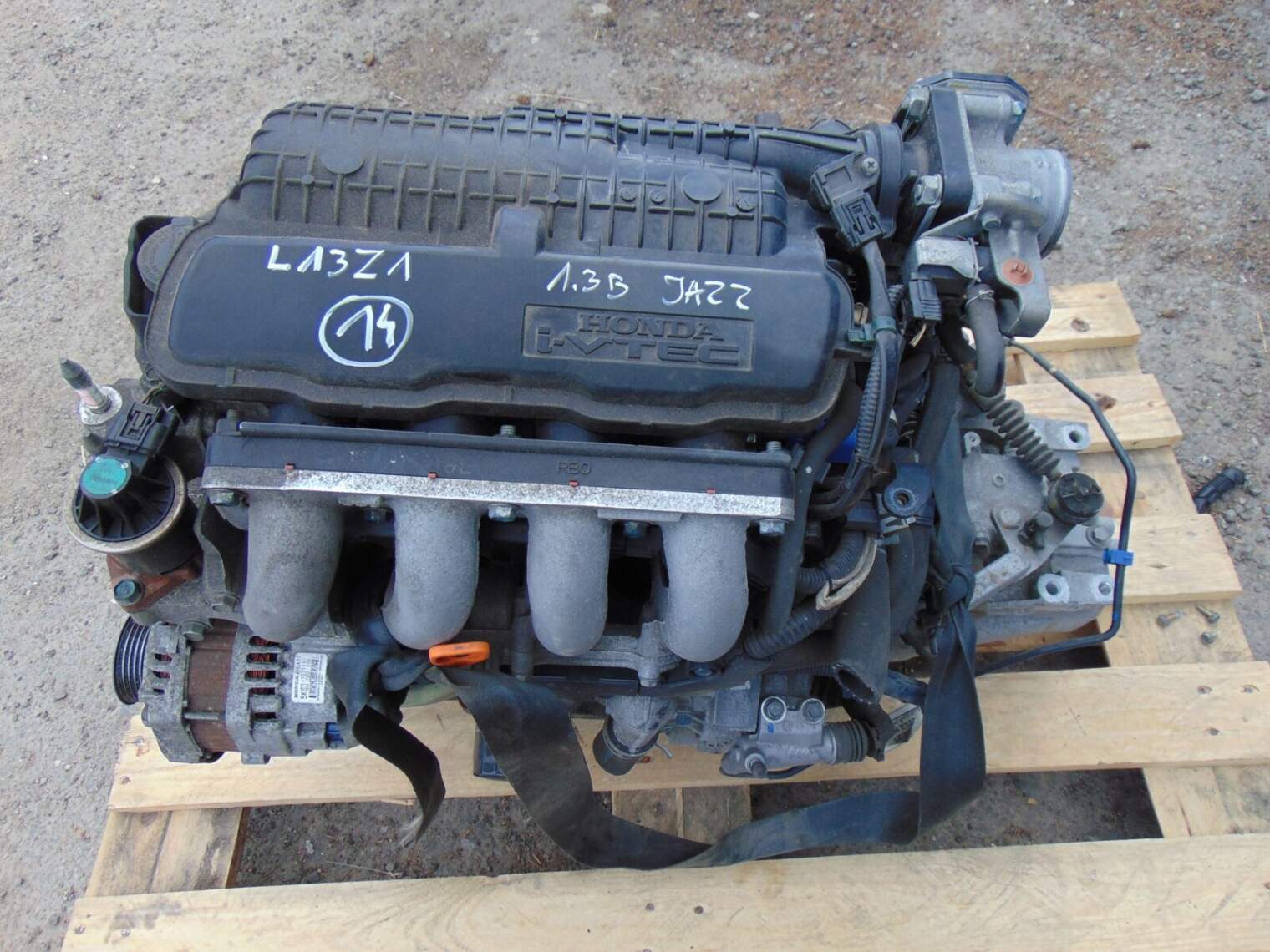 Honda Jazz Silnik 1.3b L13z1 Skrzynia Biegów