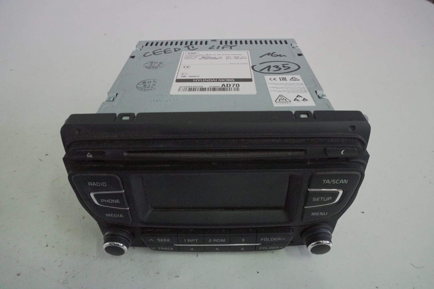 Kia Ceed II Lift Radioodtwarzacz 96170a2700