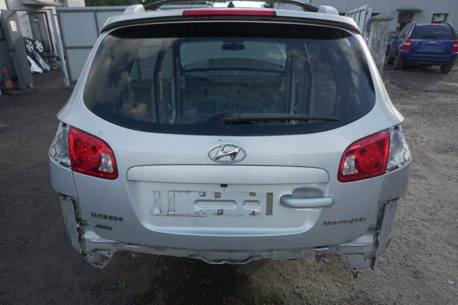 Hyundai Santa Fe II Klapa Bagażnika X2 Szyba