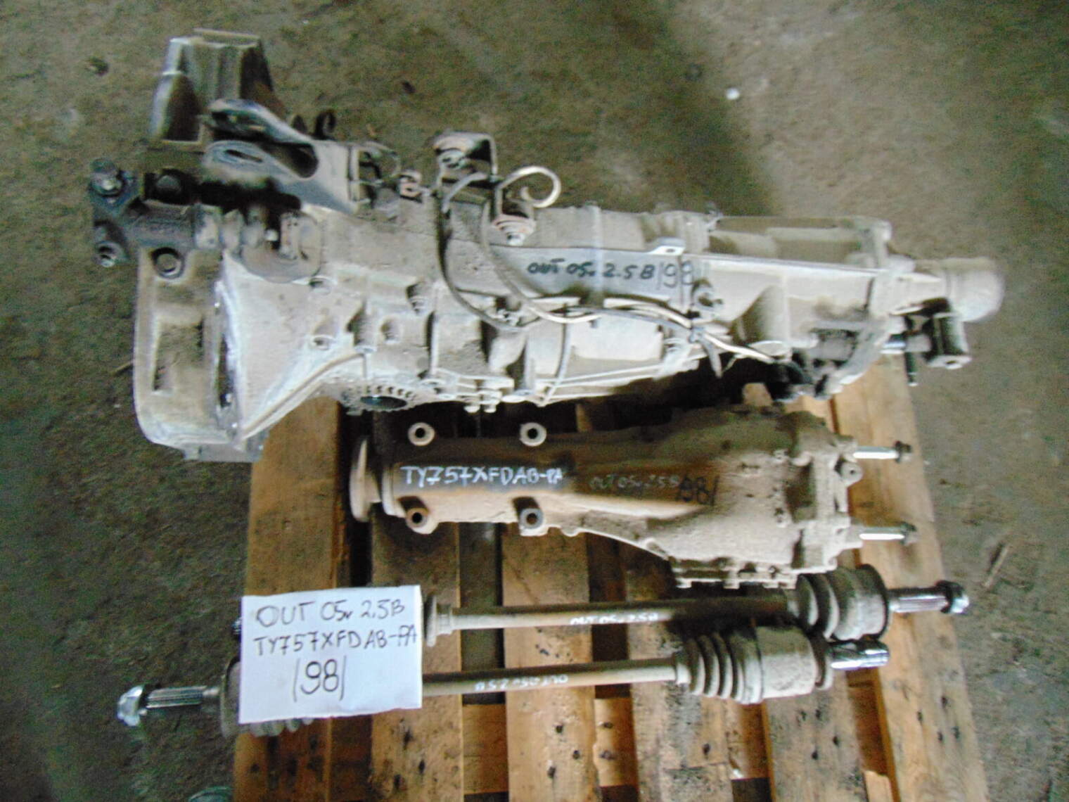 Subaru Outback III Lift 2.5b Skrzynia Biegów Ty757xfdab Nr.98