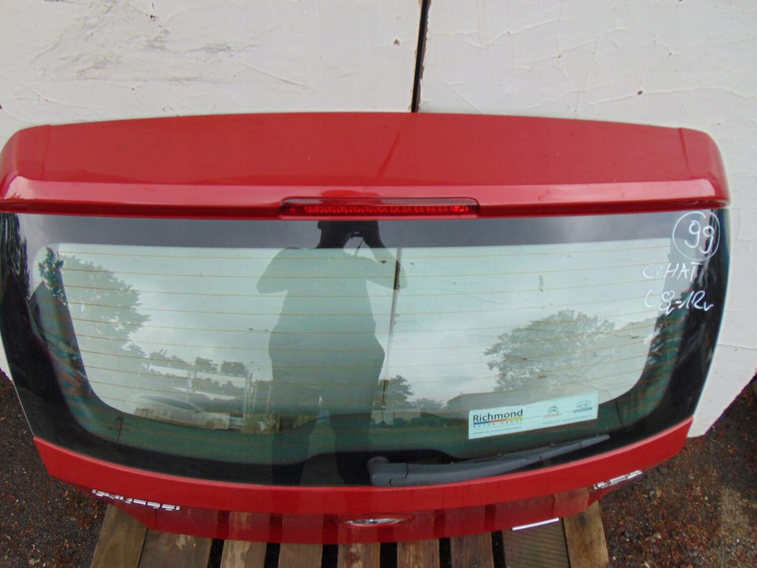 Hyundai I30 Fd Klapa Bagażnika Szyba KołoR HAT - GLOWING RED 737002R010 ; 871102R010 - obrazek 4