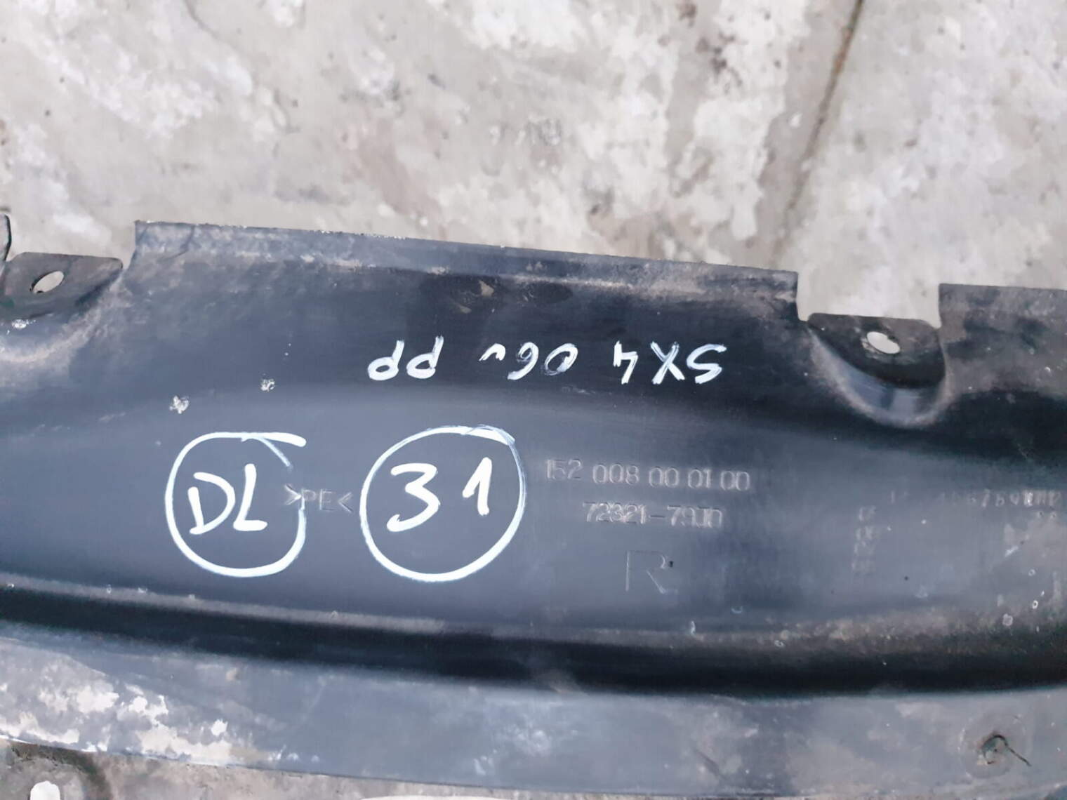 Suzuki Sx-4 Fiat Sedici Nadkole Prawe Przednie Przód 72321-79j0 (NR 31) - obrazek 5