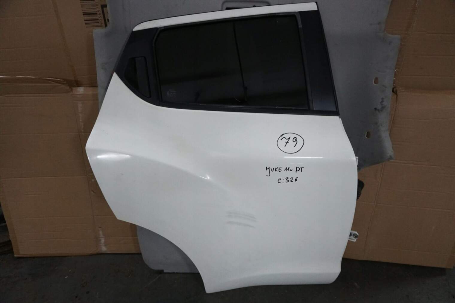 Nissan Juke F15 Drzwi Prawe Tylne 326 Szyba Nr.79