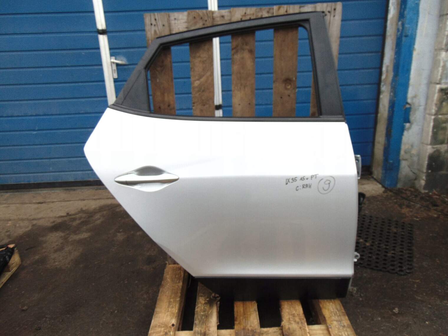 Hyundai IX35 Lift Drzwi Prawe Tylne Rah Szyba