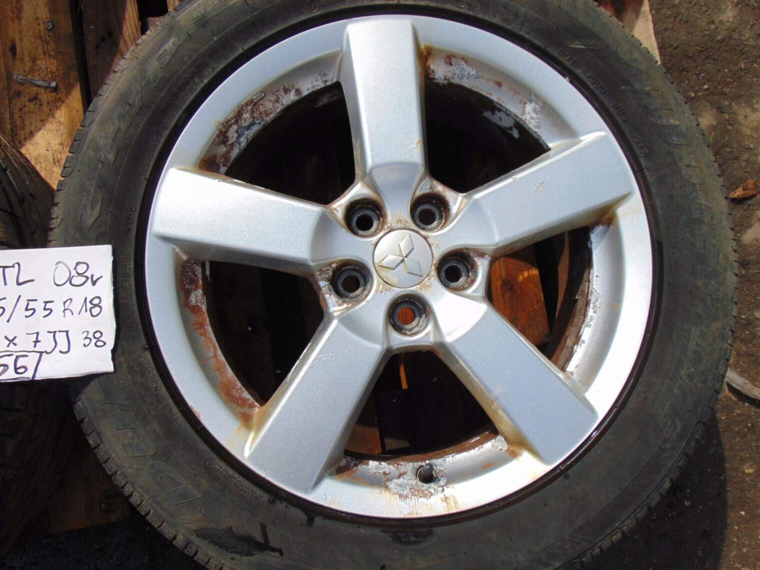 Mitsubishi Outlander II Felgi 18 5x114.3 225/55r18 - obrazek 3