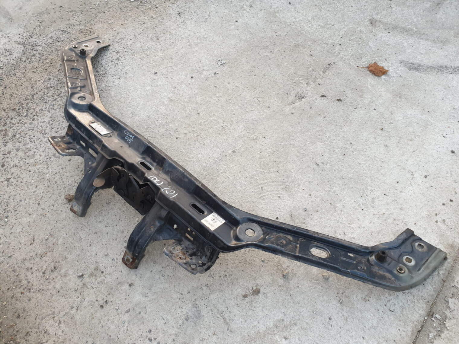 Fiat Punto II 2002r Pas Przedni Wzmocnienie Czołowe Belka Przód Kołor 645 - obrazek 3
