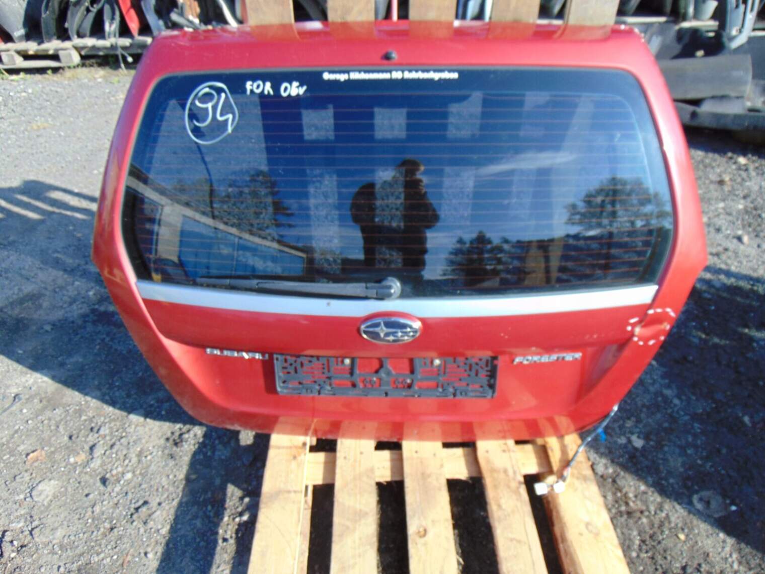 Subaru Forester II Lift Klapa Bagażnika 33j Szyba