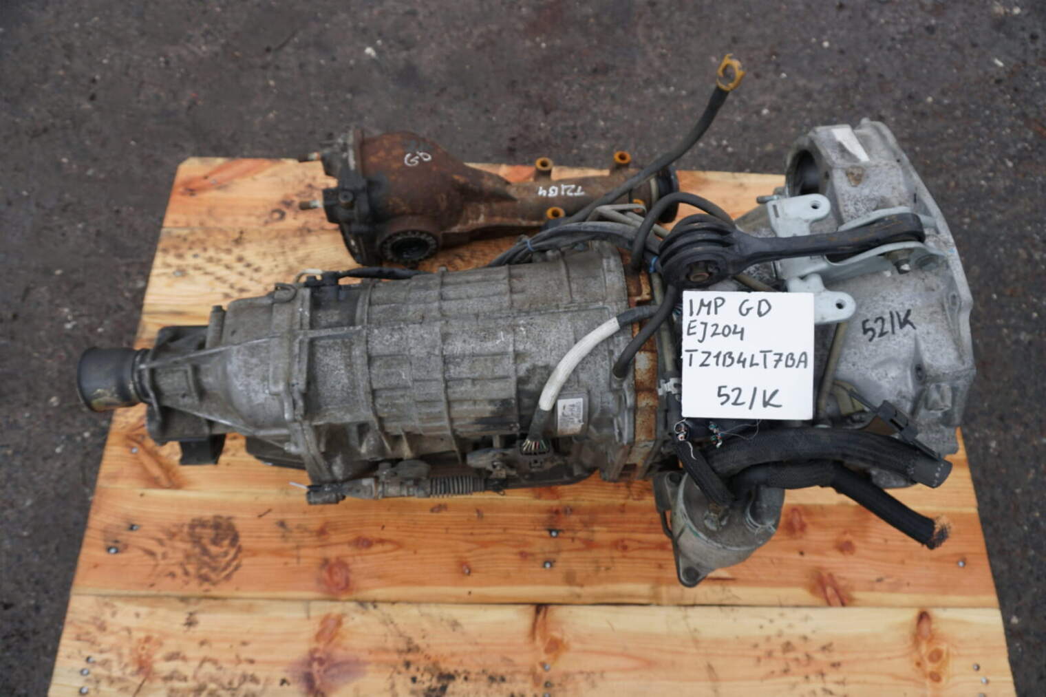 Subaru Impreza Gg Gd Skrzynia Biegów Tz1b4lt7ba Nr.52