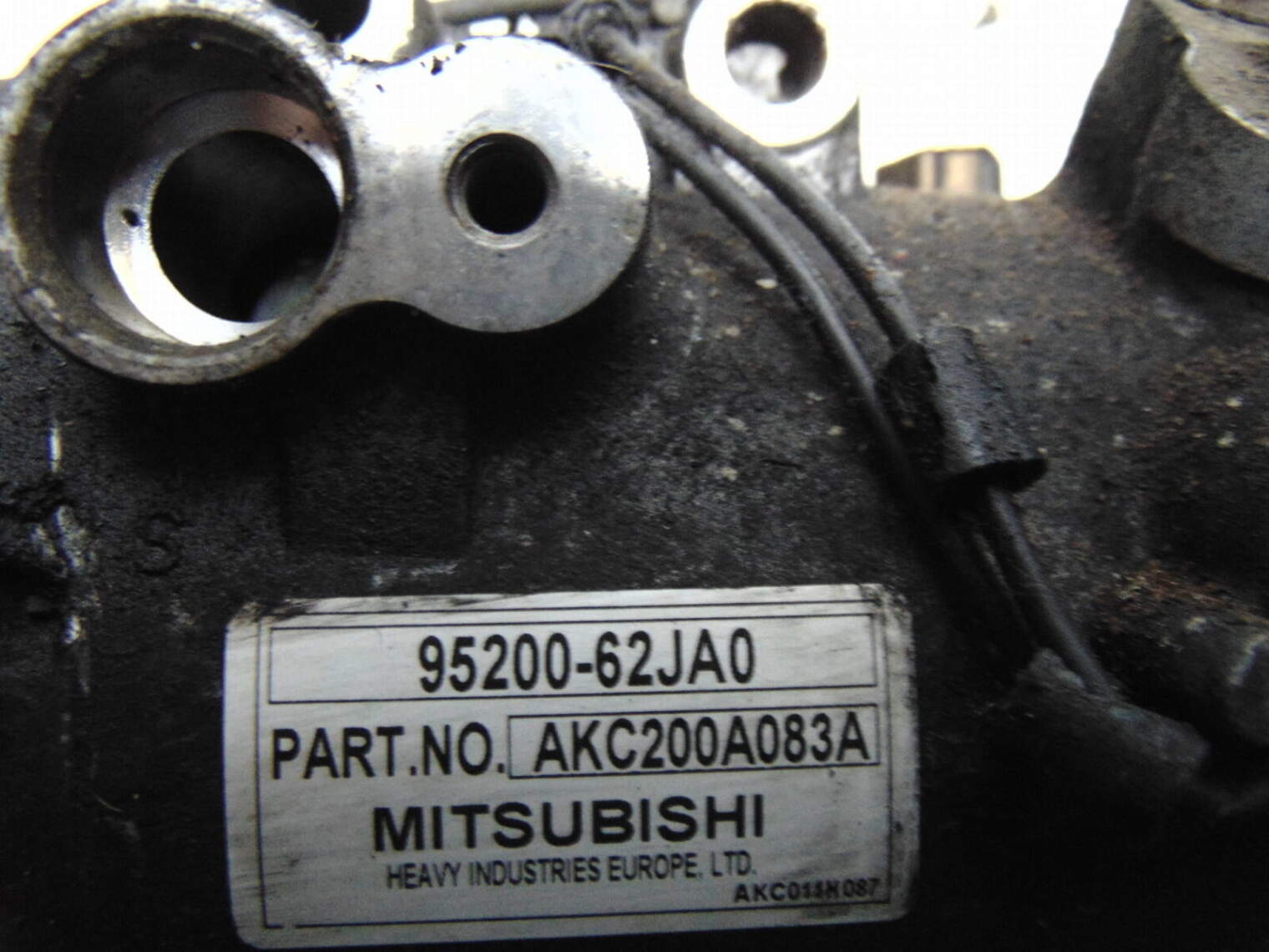 Suzuki Sx4 Kompresor Klimatyzacji 95200-62ja0 Nr.8 - obrazek 2