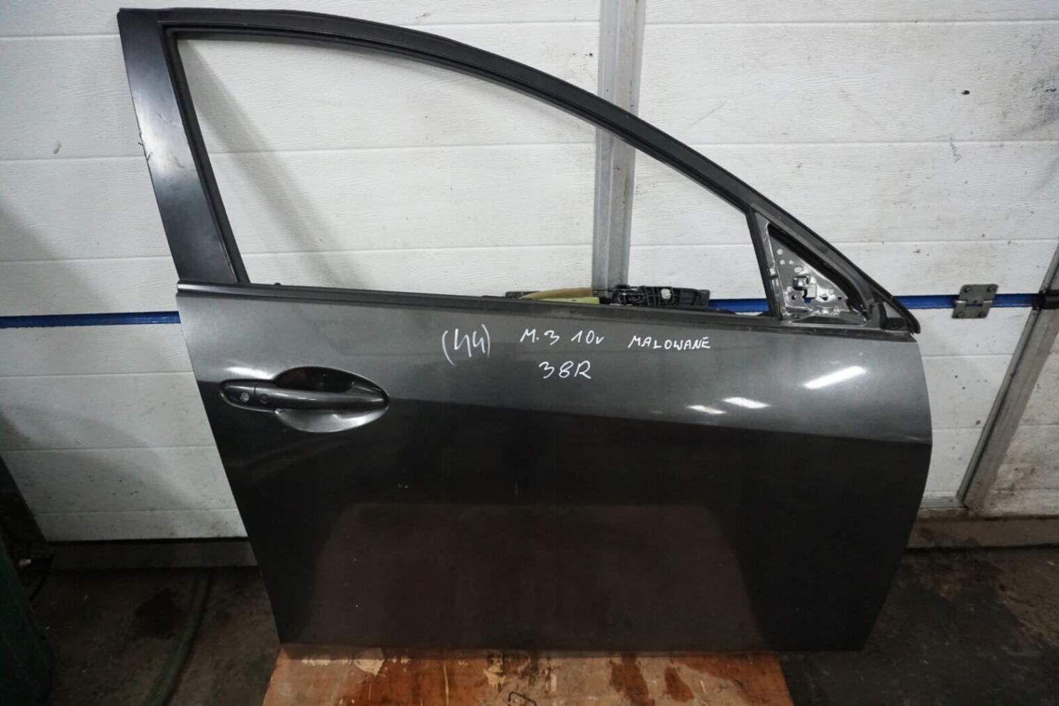 Mazda 3 Bl Drzwi Prawe Przednie 38r Szyba Nr.44