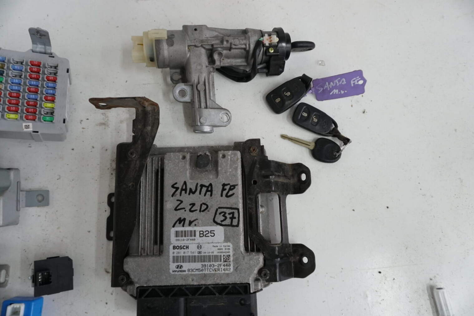 Hyundai Santa Fe II Sterownik Silnik 39103-2f440 - obrazek 3
