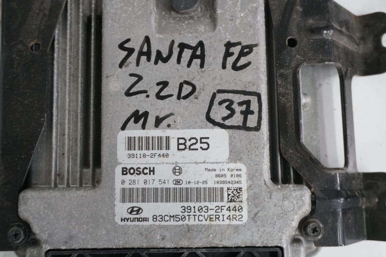Hyundai Santa Fe II Sterownik Silnik 39103-2f440 - obrazek 4