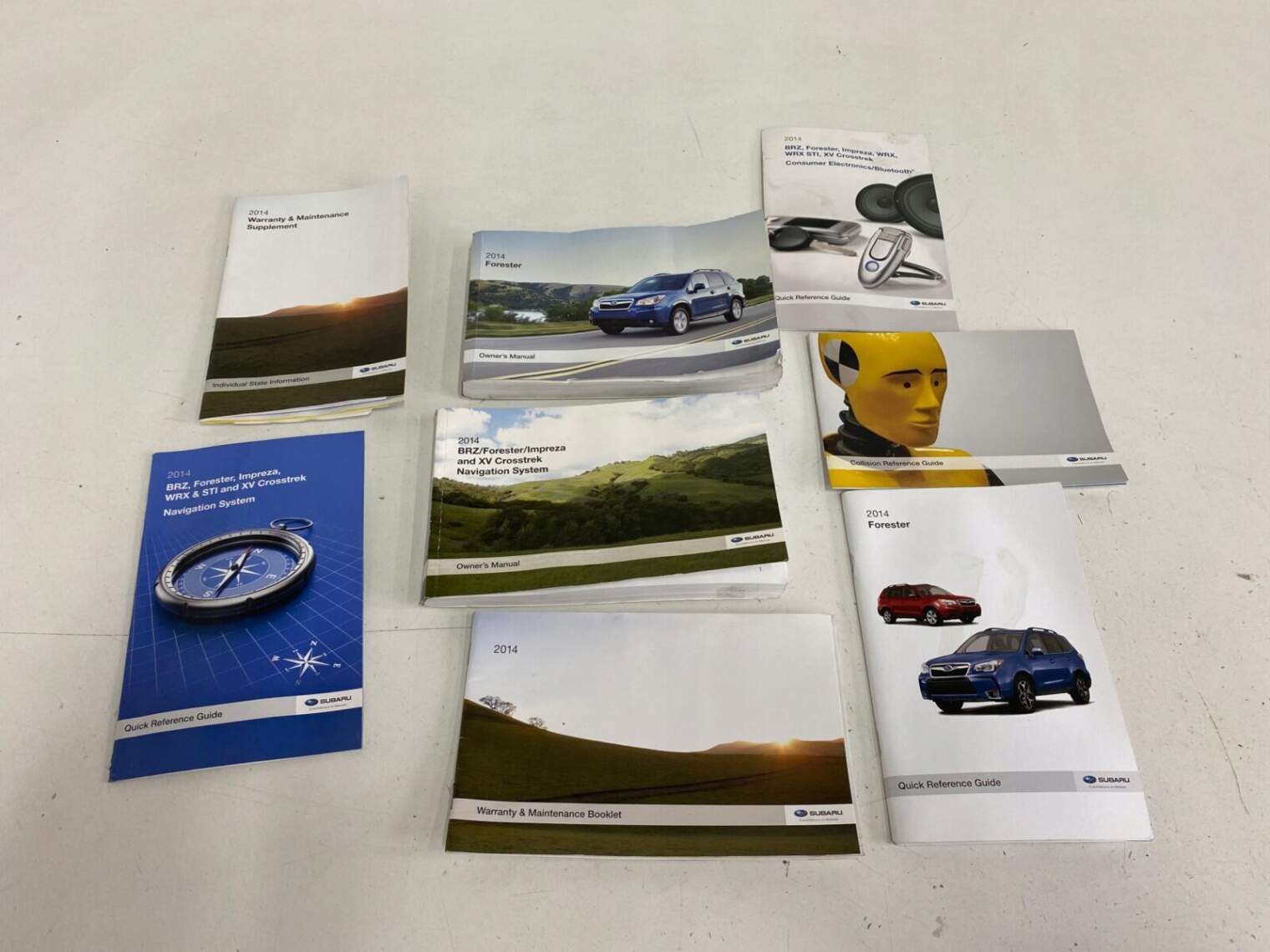Subaru Forester Sj IV Instrukcja Książka Serwisowa