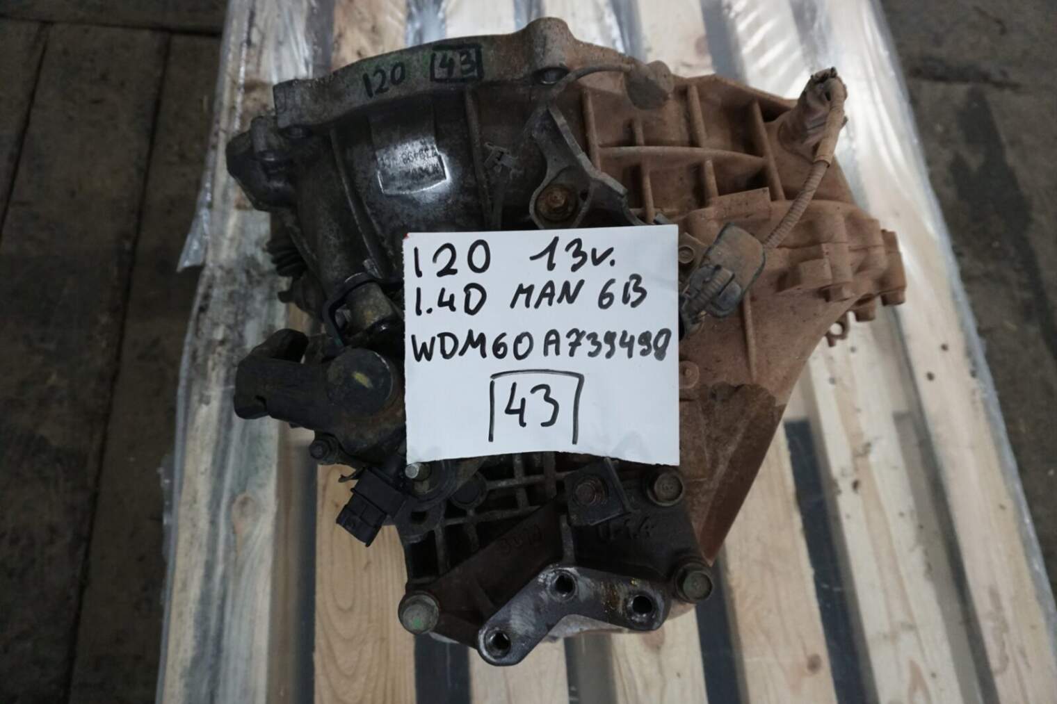 Hyundai I20 I Lift Skrzynia Biegów Wdm60a 1.4d