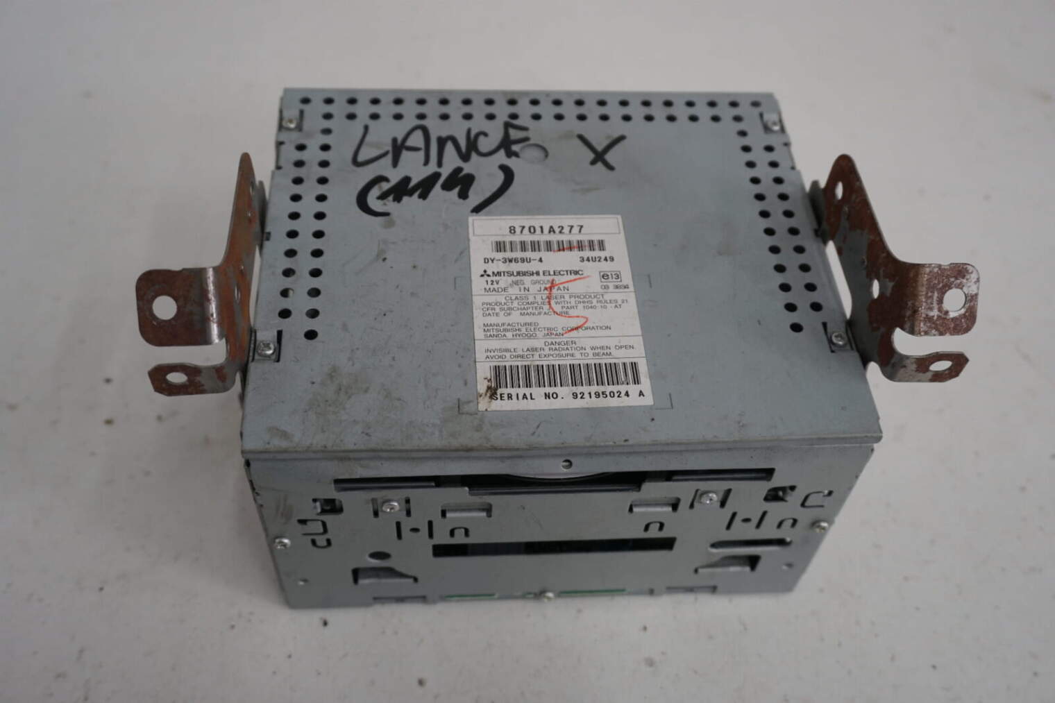 Mitsubishi Lancer X Outlander Radio Fabryczne Czytnik Cd 8701a277