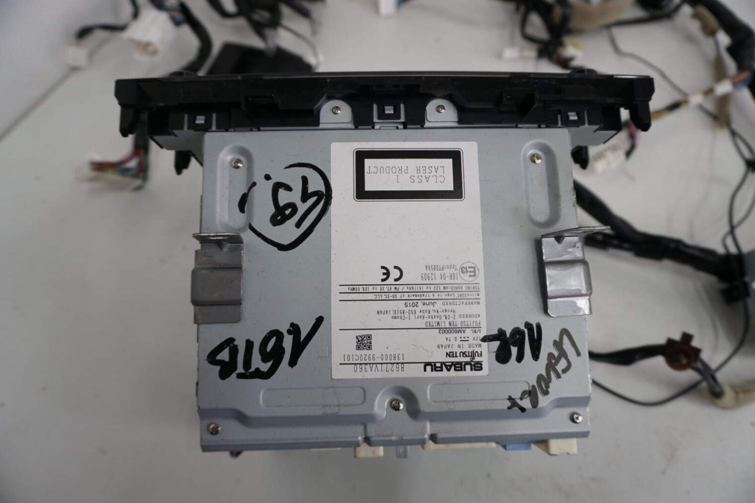 Subaru Levorg Nawigacja Gps 86271va360 72311va170 86277fj010 - obrazek 3
