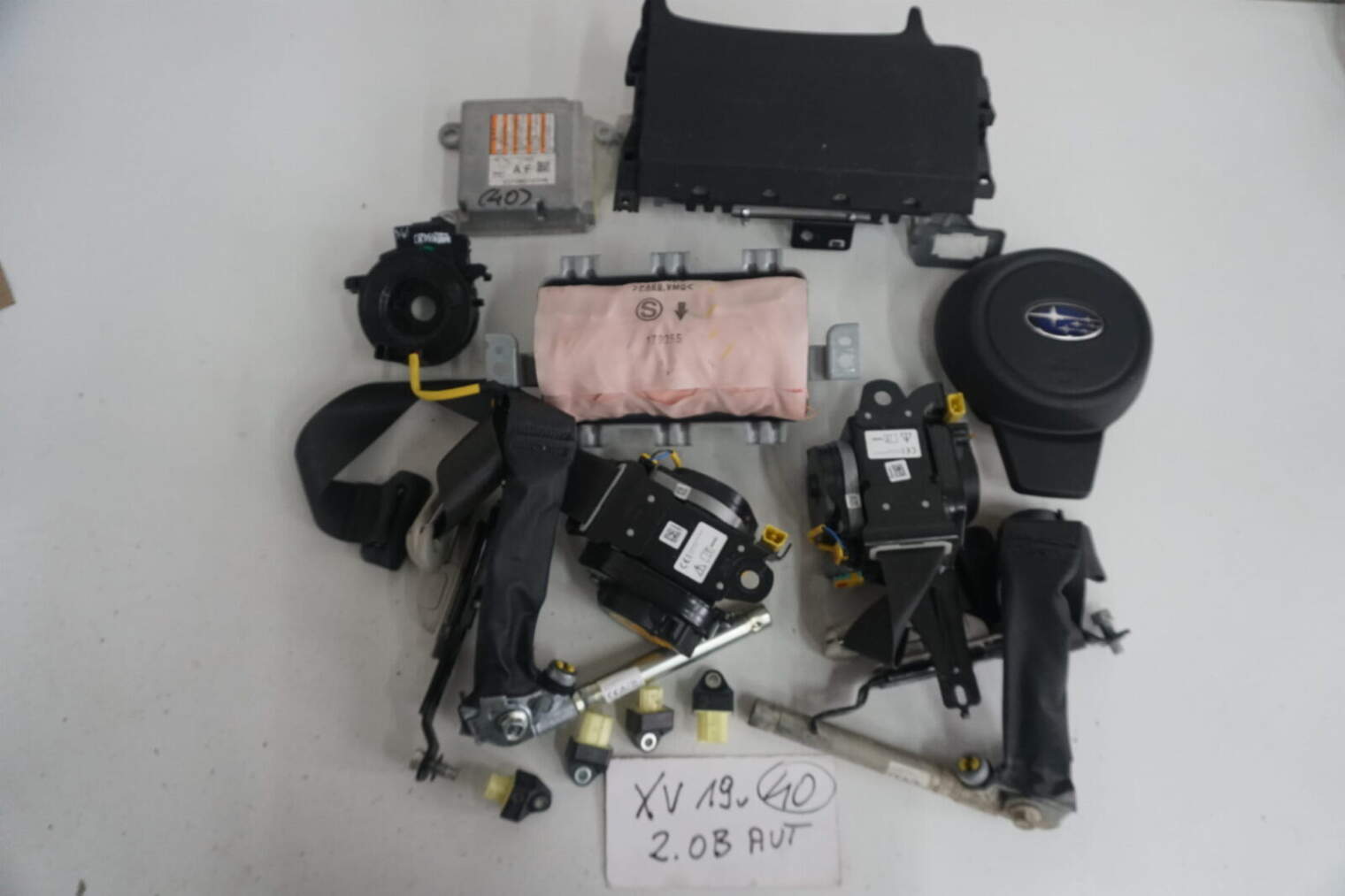 Subaru XV II 2019r Crosstrek Poduszki AIRBAG PODUSZKA KIEROWCY STEROWNIK PAS BEZPIECZENSTWA98221fl150 83111fl220