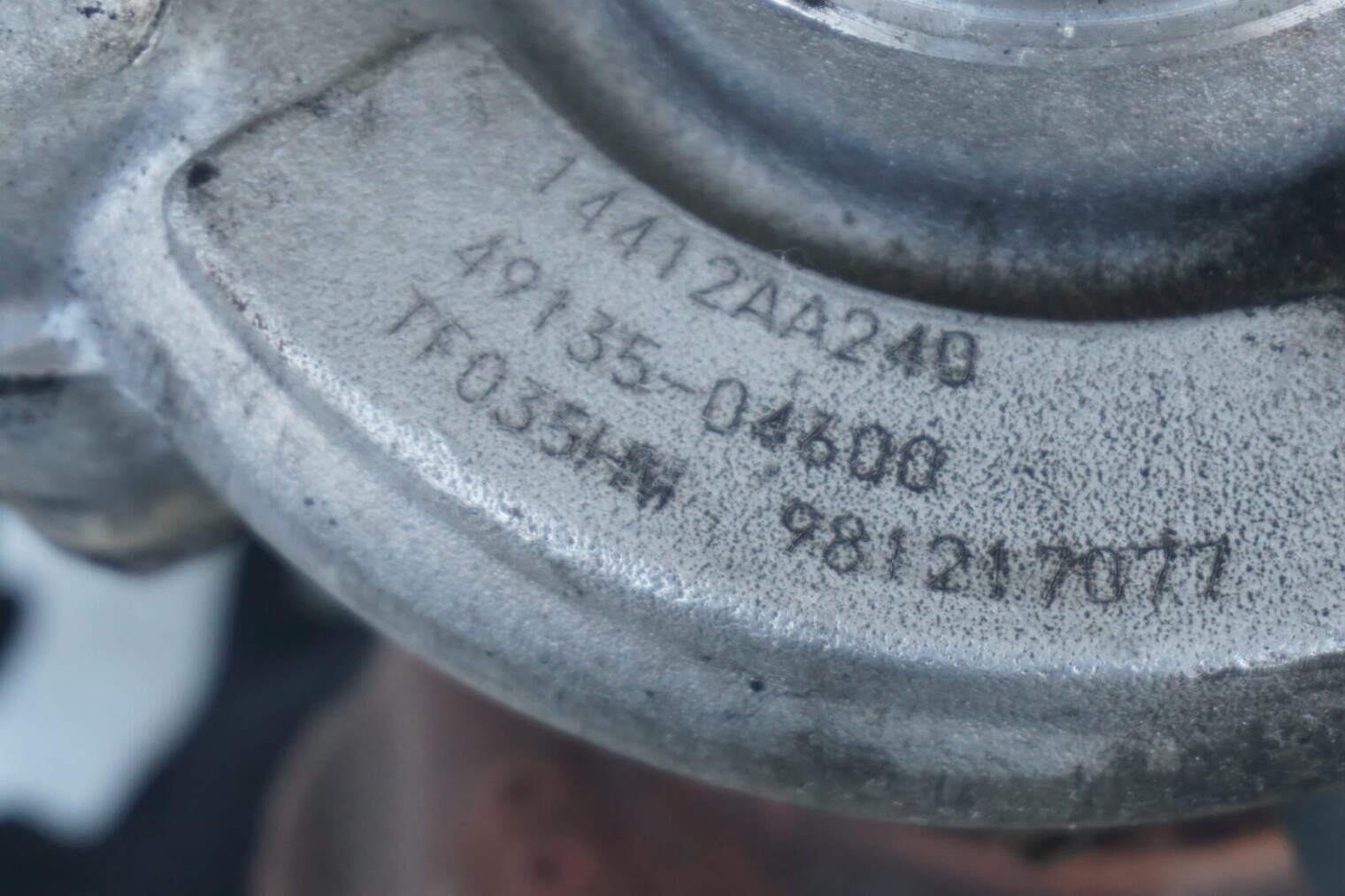 Subaru Forester 1998r 2.0t Turbosprężarka 14412aa240 Tf035hm (NR 246) - obrazek 5