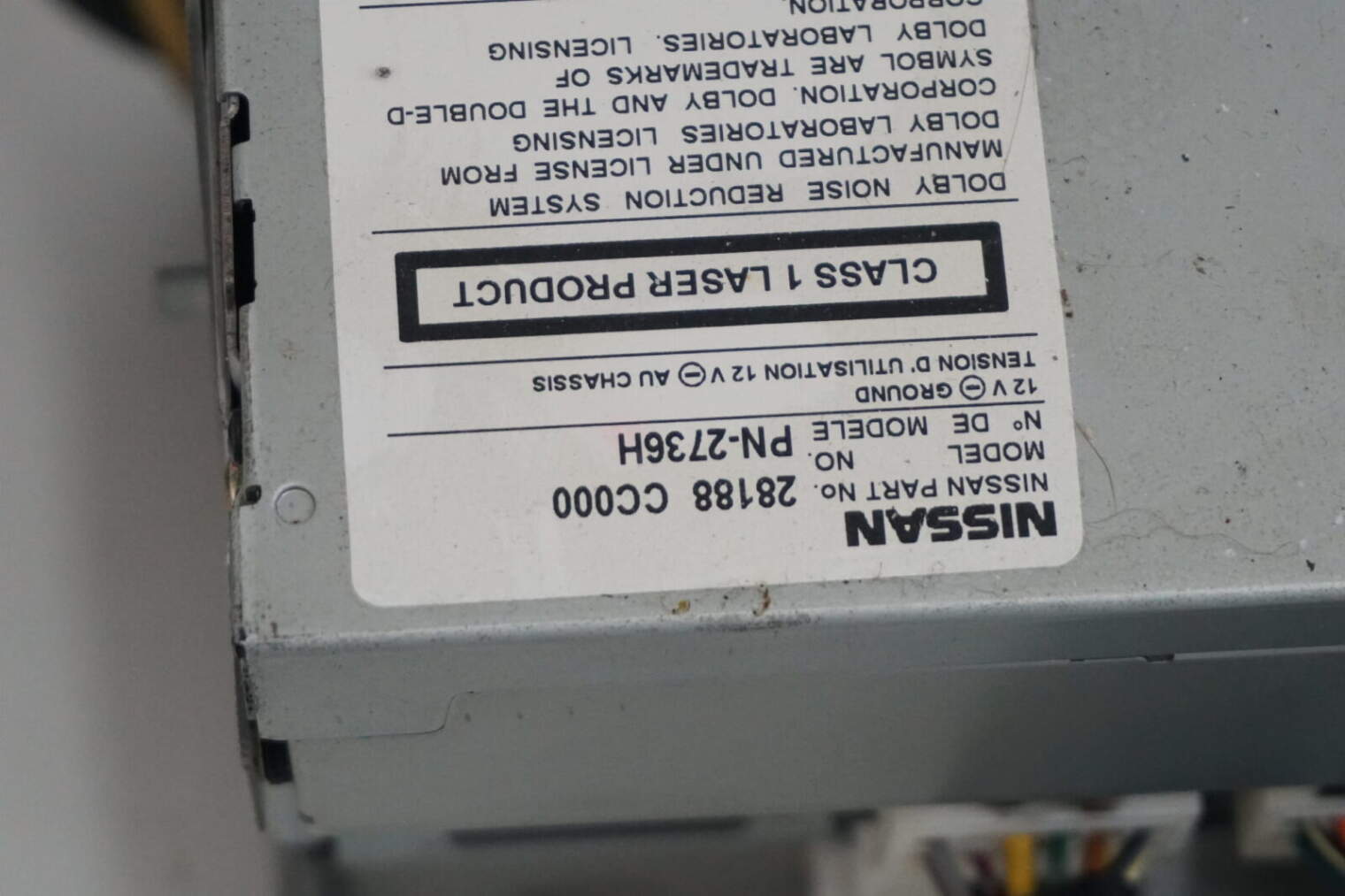 Nissan Murano Z50 2007r 3.5b Aut Radio Nawigacja 283a1cc000 Dp7w-3303z 28188-Cc000 - obrazek 7