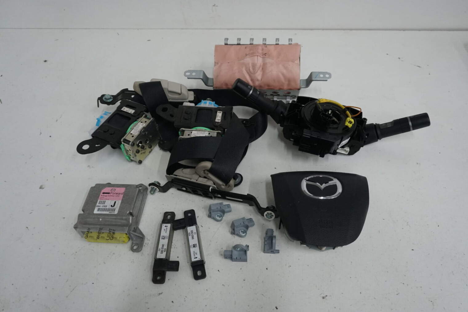Mazda 6 Gh 2.0b Poduszki Powietrzne Zestaw Airbag Gdk4-57k30 D65166cs0 Gs1r66120a6h