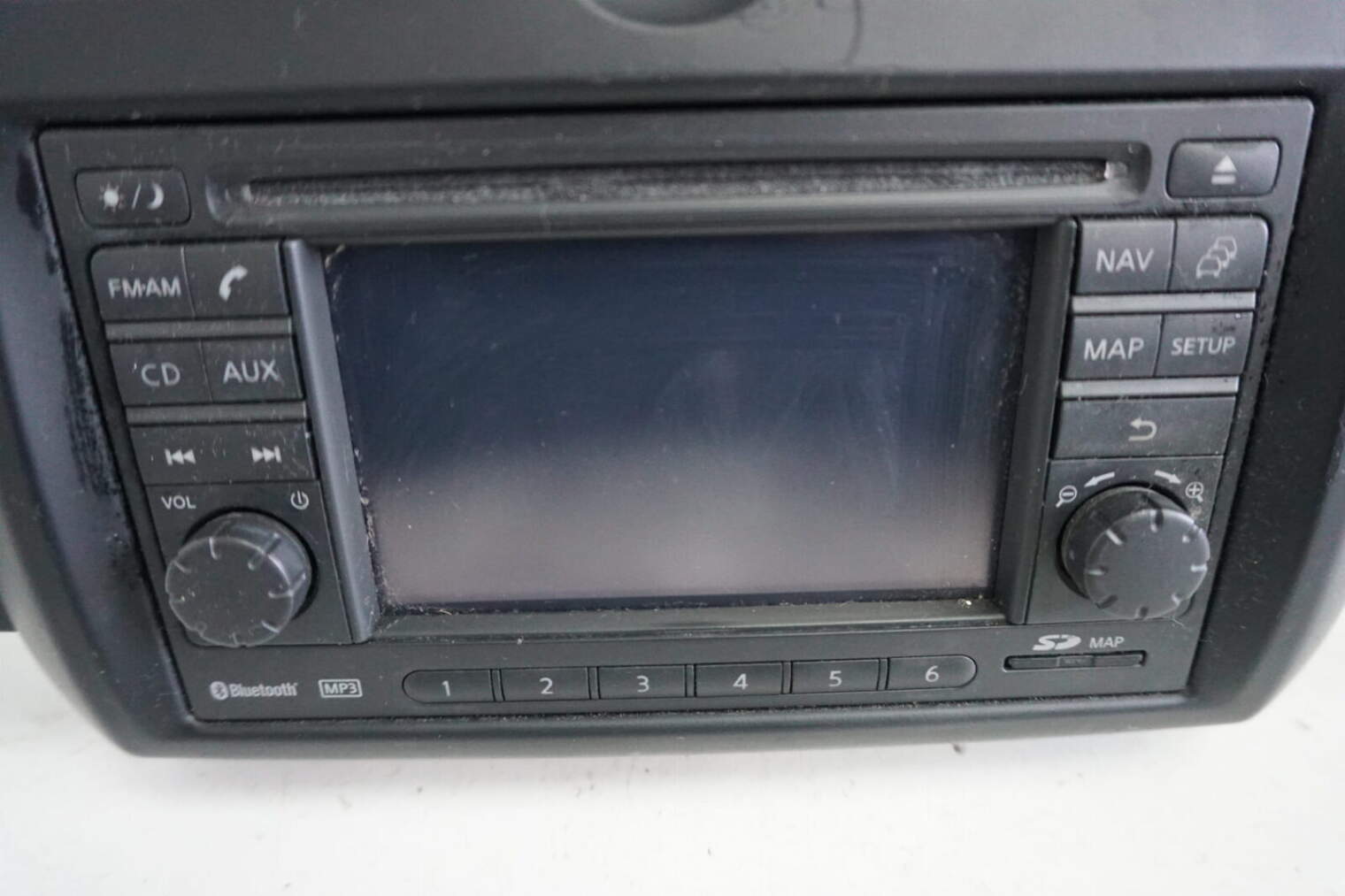 Nissan Note E11 Lift Radio Nawigacja Gps Wyświetlacz Ramka 25915bh00a (NR 240) - obrazek 2