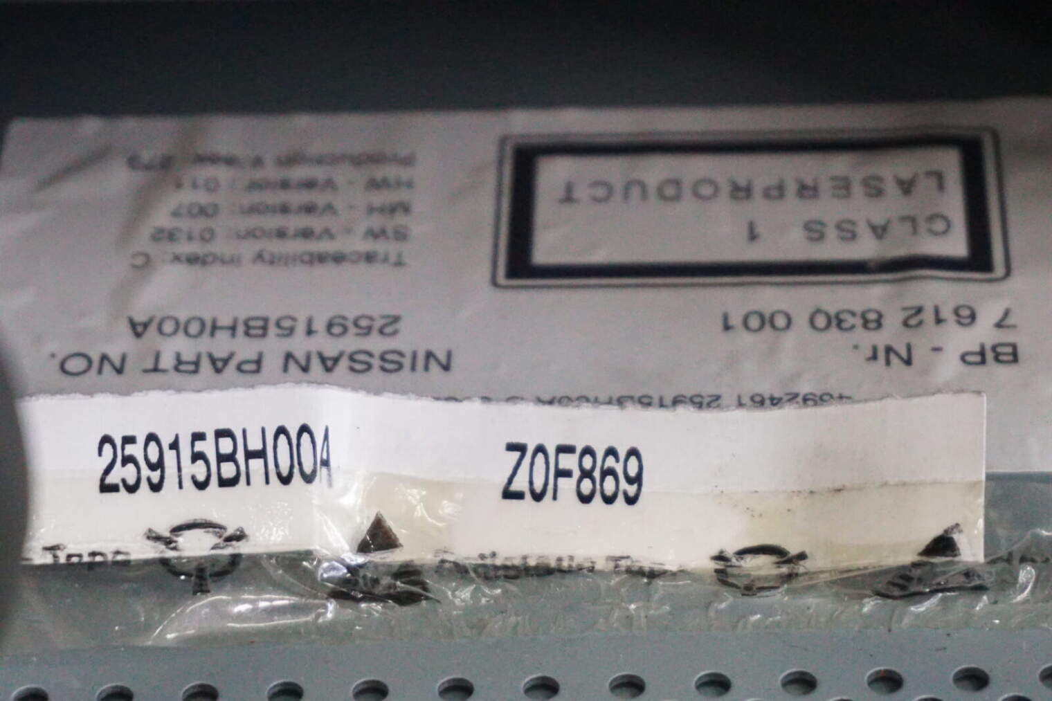 Nissan Note E11 Lift Radio Nawigacja Gps Wyświetlacz Ramka 25915bh00a (NR 240) - obrazek 6