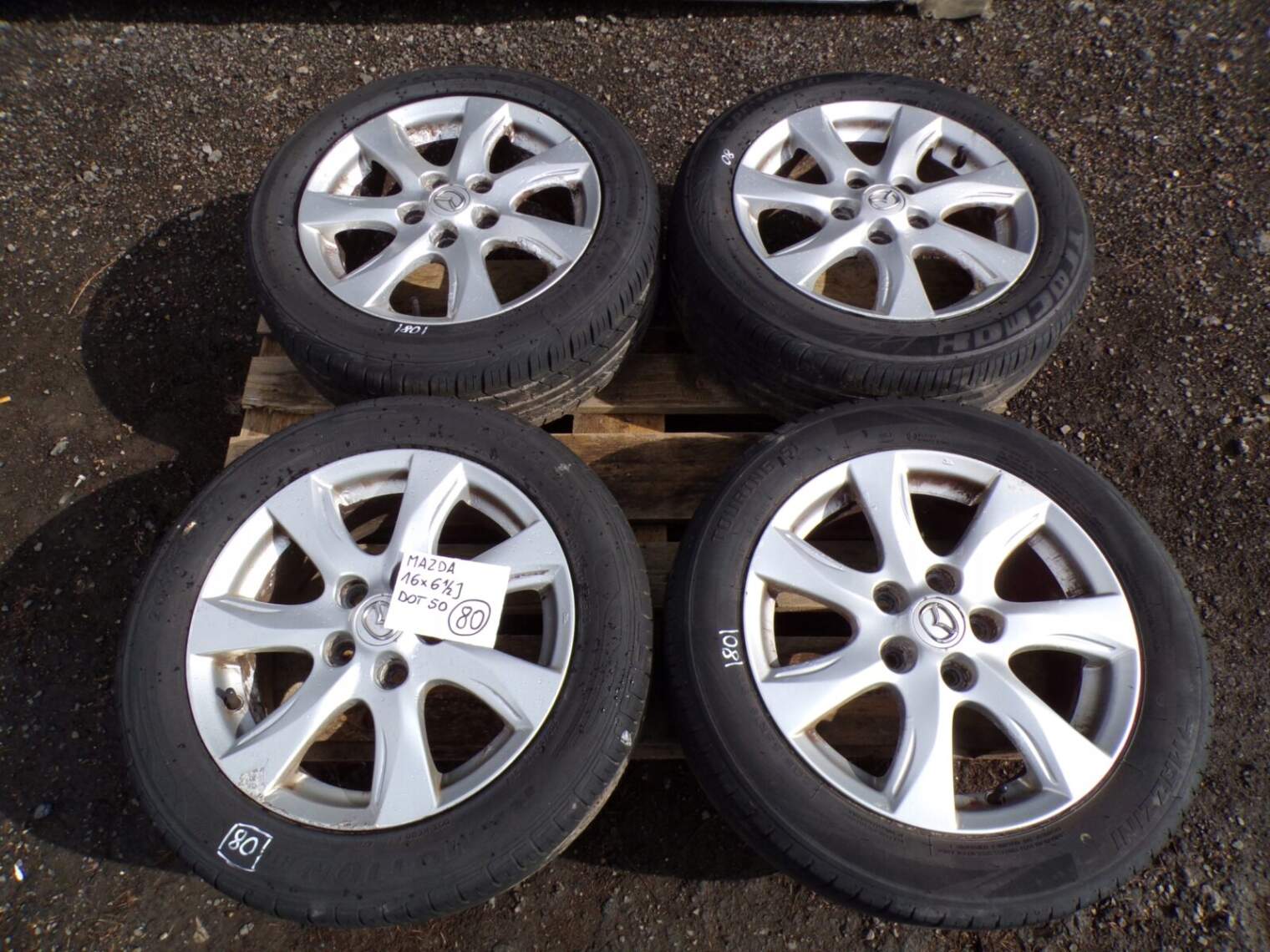 Mazda 3 Bl Felgi 16 5x114.3 205/55r16 Et50 Nr.80